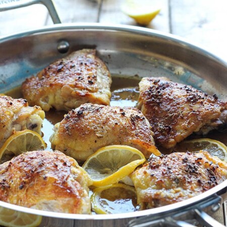 Baked Honey Lemon Chicken - The Cooking Jar