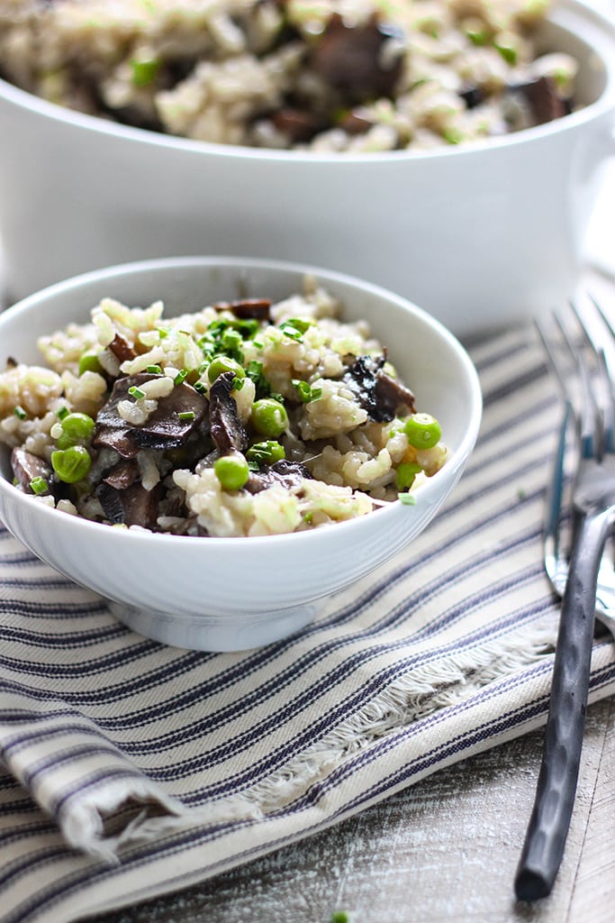 Slow Cooker Mushroom Risotto The Cooking Jar