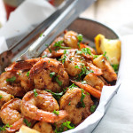 Want a fiery and hot 15 minute shrimp recipe? This spicy New Orleans-style shrimp does the trick!