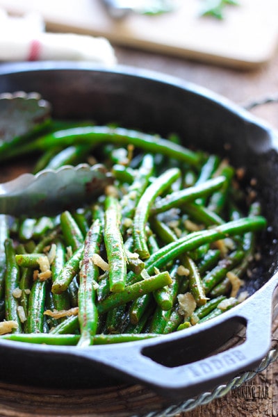 Spicy and Smoky Green Beans - The Cooking Jar