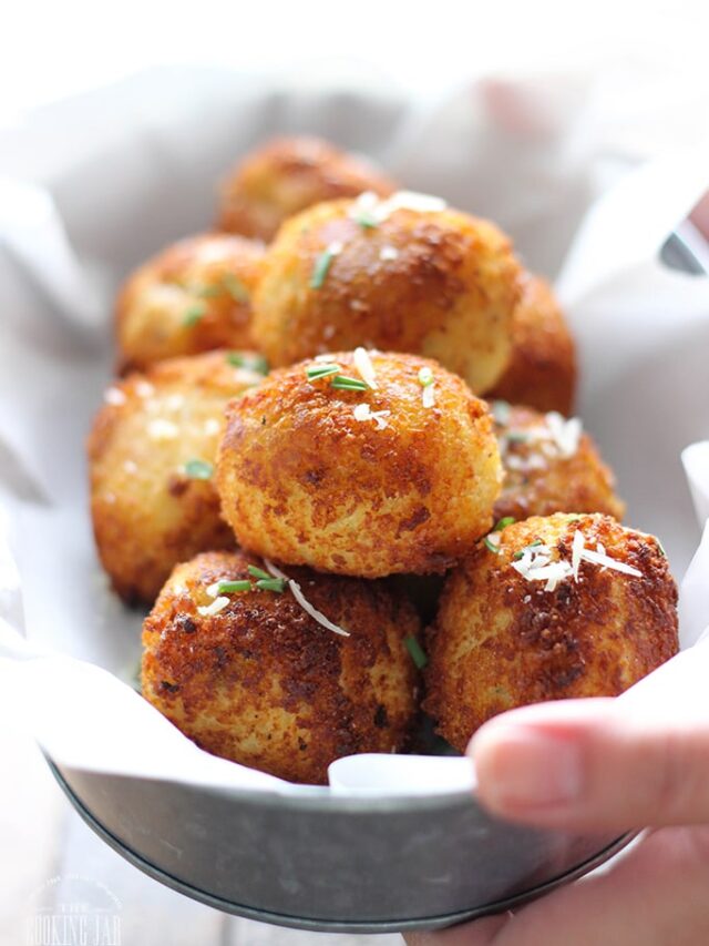 Loaded Mashed Potato Balls The Cooking Jar