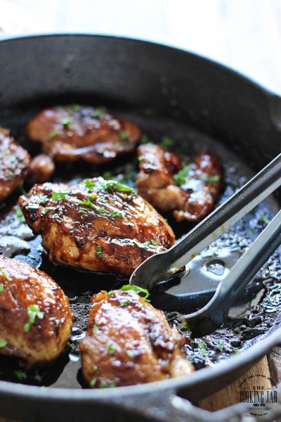 Honey Garlic Chicken - The Cooking Jar