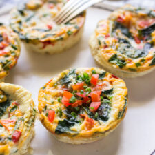 Healthy Egg Muffin Cups - Only 50 Calories, Freezer Friendly