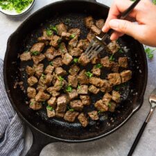 Garlic Butter Skillet Steak and Shrimp Recipe - Little Spice Jar