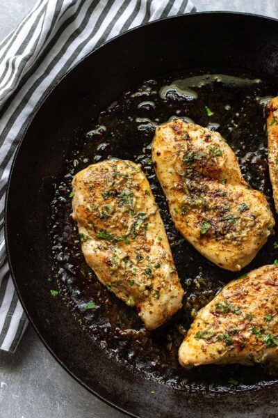 Garlic Butter Baked Chicken Breast - The Cooking Jar