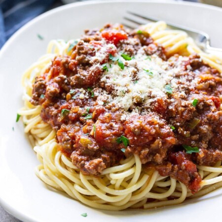 Homemade Spaghetti Sauce - The Cooking Jar