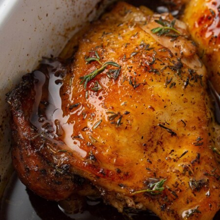 Baked Honey Balsamic Chicken - The Cooking Jar