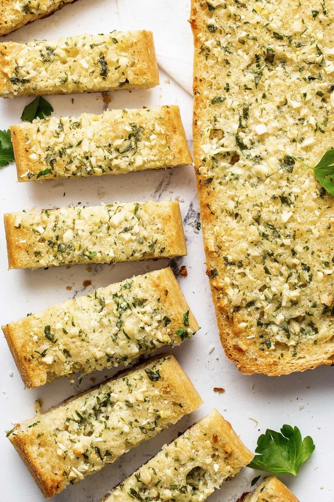 Homemade Garlic Bread - The Cooking Jar