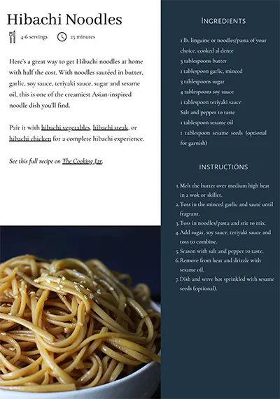 The Cooking Jar eBook - Readers Favorite Recipes.