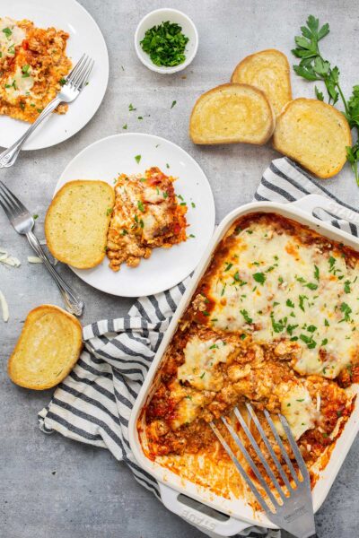 Ravioli Lasagna Bake - The Cooking Jar