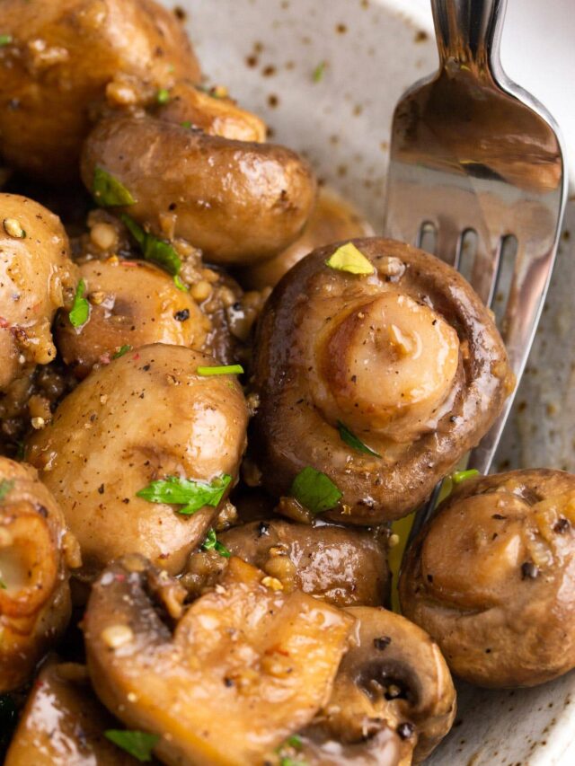 Garlic Butter Mushrooms The Cooking Jar