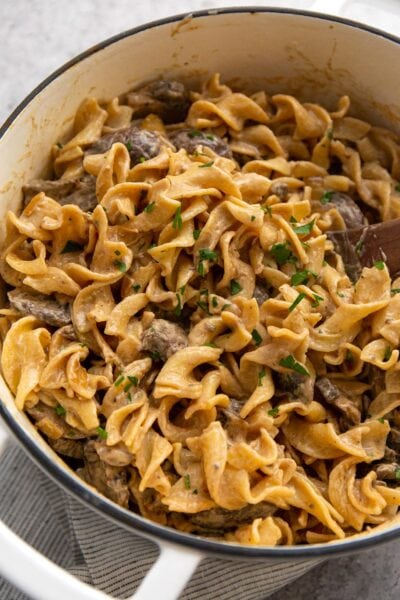 Beef Stroganoff - The Cooking Jar