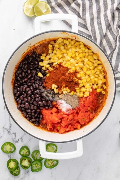 Mexican Ground Beef Casserole - The Cooking Jar