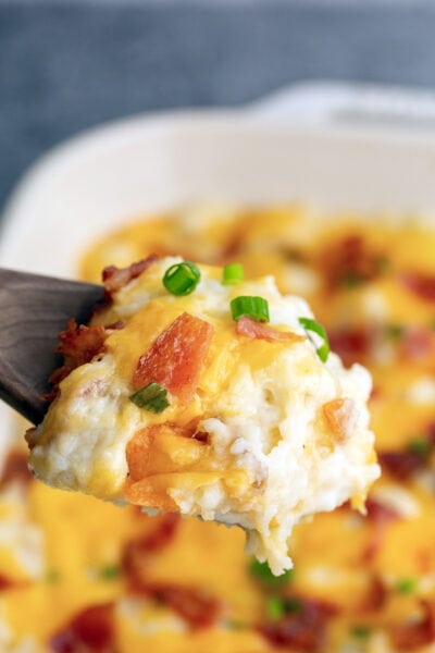 Twice Baked Potato Casserole - The Cooking Jar