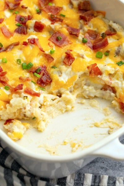 Twice Baked Potato Casserole - The Cooking Jar