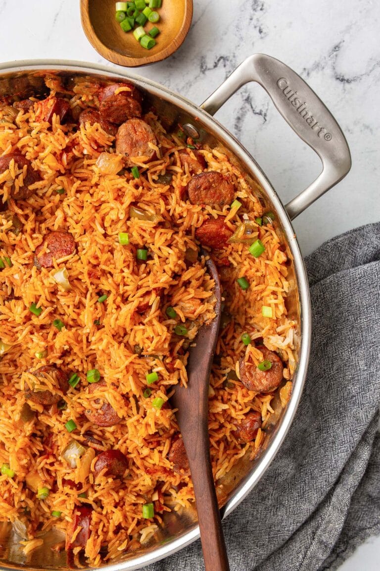 smoked-sausage-and-rice-the-cooking-jar