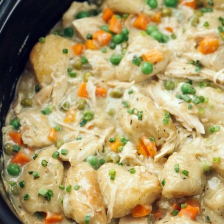 Slow Cooker Chicken and Dumplings - The Cooking Jar