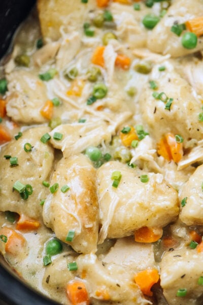 Slow Cooker Chicken and Dumplings - The Cooking Jar