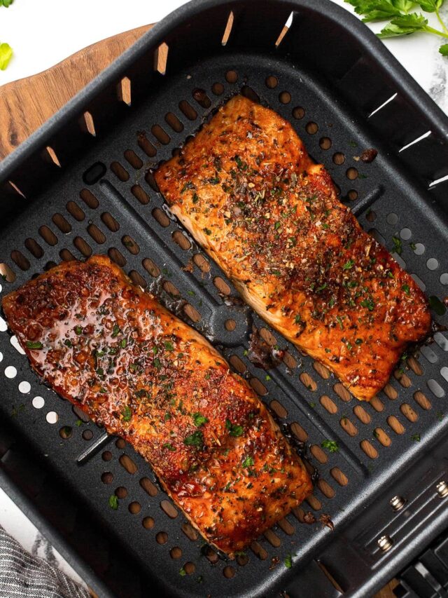 Easy Air Fryer Salmon - The Cooking Jar