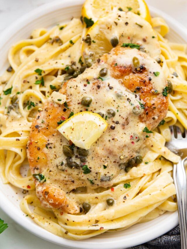 Creamy Lemon Chicken Piccata The Cooking Jar