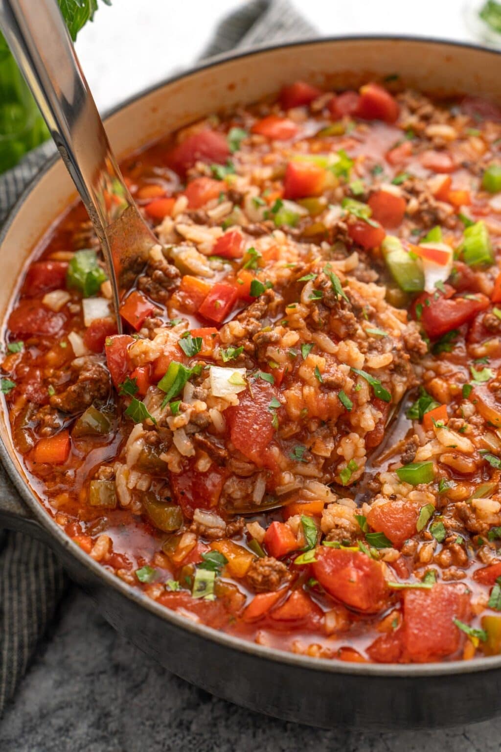 Stuffed Pepper Soup - The Cooking Jar